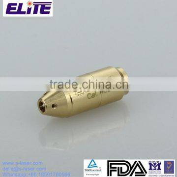 FDA Approved High Quality Gold Plated Brass 40S&W Caliber Cartridge Red Laser Bore Sight