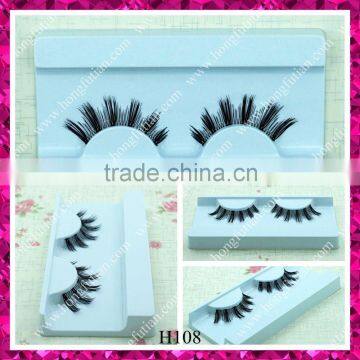 Good design human hair false eyelashes