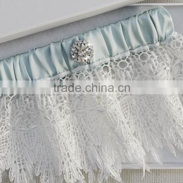 Lace Trim Wedding Garter,Wedding Gift Keepsake Garter, Sexy Girl Wedding Garter Belt