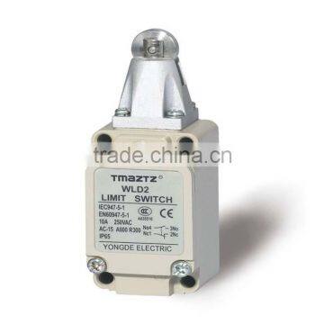 Waterproof CCC approved Stainless steel top roller plunger Limit Switch