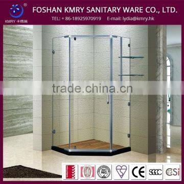 Wholesale Quality Guarantee Fancy Design Framelessd Shower Slide Door (kk3037)