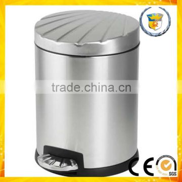 kitchen usage stainless steel indoor garbage bin room cleaning tools