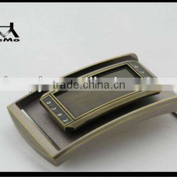 fashion man's metal buckle with rhinestone