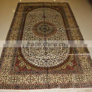 fine persian fashion hand knotted silk rug