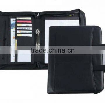 A4 Size Leather Portable Portfolio Folder