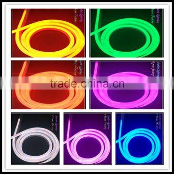 7 Color Changing Led Neon Flex 12V led neon flex rope light