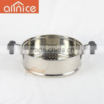 Hot Selling 2-tier Chinese Double Boiler Pot With 26/28cm Options and Encapsulated Bottom Steamer Pot photo-5