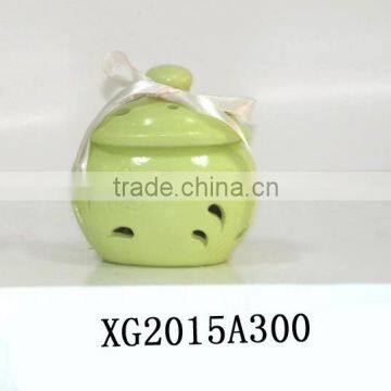 Apple shaped ceramic incense Sachets