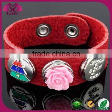 hot sell metal fashion rhinestone round buttons, snap button jewelry, interchangeable snap button