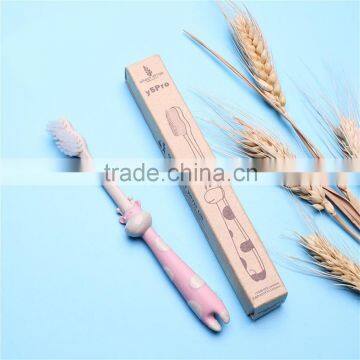 Wheat Straw Non-toxic Wholesale Kid Toothbrush Child Toothbrush Baby Toothbrush Quality Choice photo-5