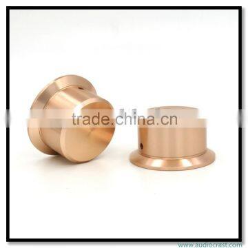 Gold Color Aluminum Potentiometer Volume Control KNOB photo-2