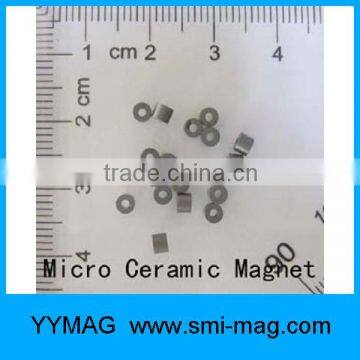 mini ceramic magnet /tiny ring micro magnet