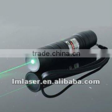 50 mw 532nm green laser pointer/focus moments after light matches