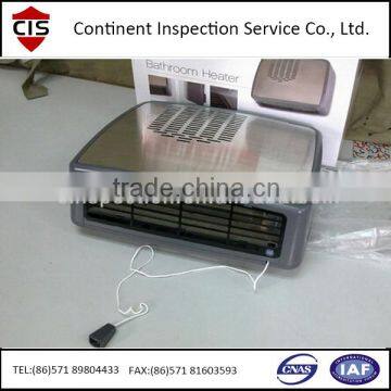 Heater inspection service / qaulity control / product inspection / quality check / third party inspection service