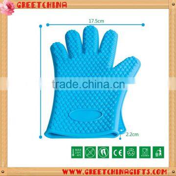 Heat and Water Resistant Silicone Cooking Baking BBQ Oven Pot Holder Mitt Kitchen Glove