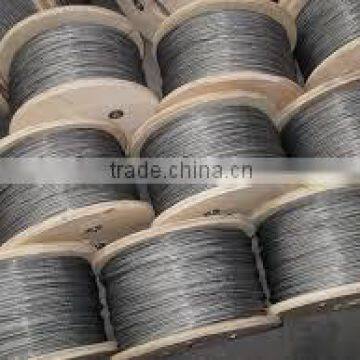 galvanized steel wire rope 10mm