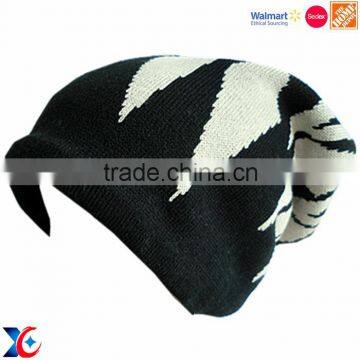 Manufacture factory woven fabric own logo infant crochet hat