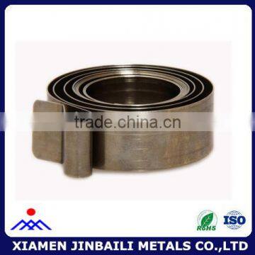 Customized carbon steel contact flat spiral power spring