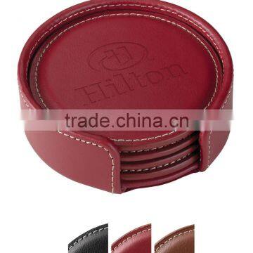 Leather Coaster 4