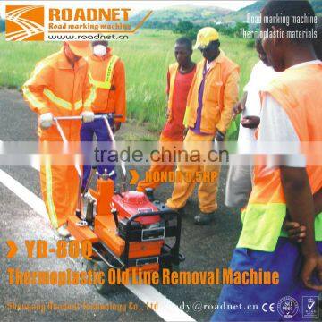 thermoplastic road paint removal machine