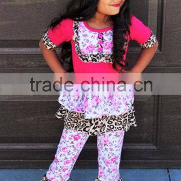 OEM Service Casual Fall Winter Cotton Polka Dot Pant Sports Boutique Outfits photo-5