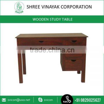 Multi Function Wooden Study Table with Perfect Finishing Available at Wholesale Price