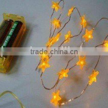 professional design star battery operated led light