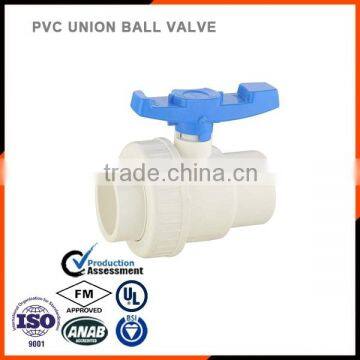 plastic true union pvc ball valves