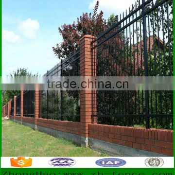 Galvanized ZincFence/ Tubular Steel Fence For Sale/Wrought Iron Fence