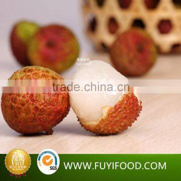 Natural sweet taste fresh litchi lychee fruit Freeze lichee not canned