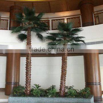 Shopping Center Landscaping Large Artificial Tree