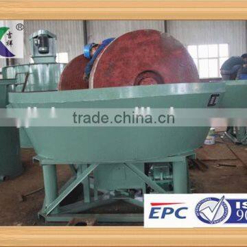 Wet Pan Mill Capacity