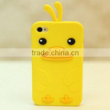 Cute Silicone Case for Mobile Phone,3D Silicone Cell Phone Case,factory Price