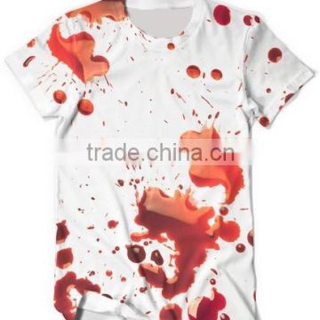 Sublimation Men Quality T-shirts Slim Fit Size , Sublimation printed t-shirt manufacturer