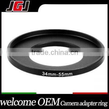 Camera Lens Filter Step-up Ring Adapter Ring 34-55mm Ring For Canon 5D For Nikon D5200 D7200