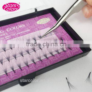 OEM newest silk mink J/B/C/D 0.07thickness black 6flars eyelash extension                        
                                                Quality Choice