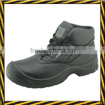 Hot sales genuine leather PU sole safety shoes manufacturer