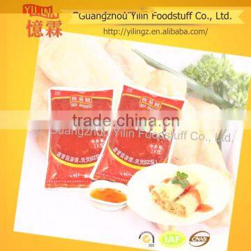 OEM service YILIN brands 1kg Thai Sweet Chili Sauce in China factory