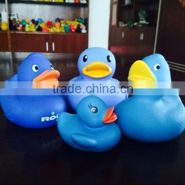 factory making rubber squeak blue duck