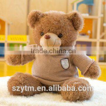 wholesale stuffed mini teddy bear with t shirt