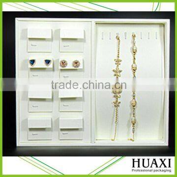 China Factory Manfacturer MDF Wood Jewelry Dispay Tray for Earrings Bracelet