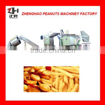 high quality fried nut production line /fried peanut processing line