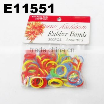 cheap assorted DIY silicone rubber band bracelets refill