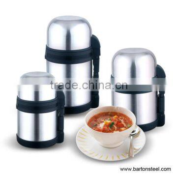 Double Wall Stainless Steel Wide Mouth Open Vacuum Flask & Thermos photo-2