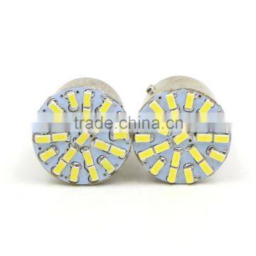 BA15S 3528 22LED White LED Light Car Turn signal readlight