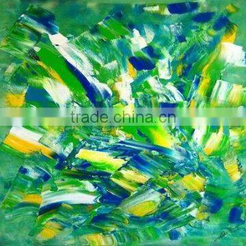 Abstract Oil Painting On Canvas (Charm)