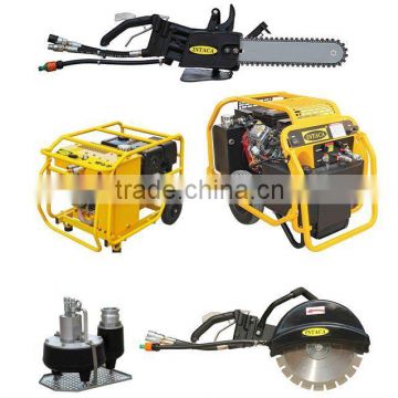 fire fighting accident disaster rescue hydraulic power pack