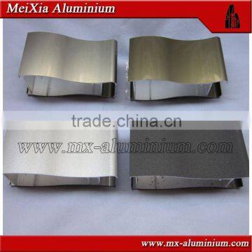 curved aluminum extrusion