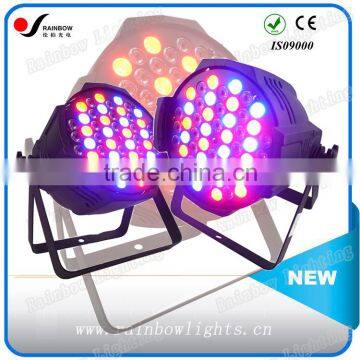 Wedding Effect Lighting 8CH DMX rgb LED Power PAR can 54 3W LED par Light Par Can