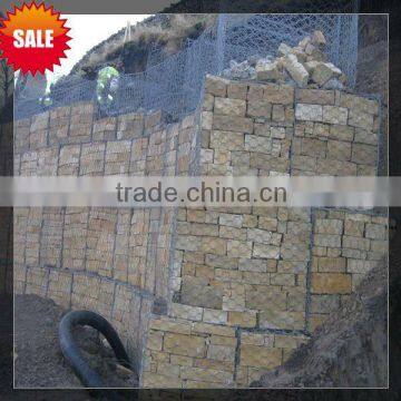 rock filled Gabion Mesh Box 2X1X1